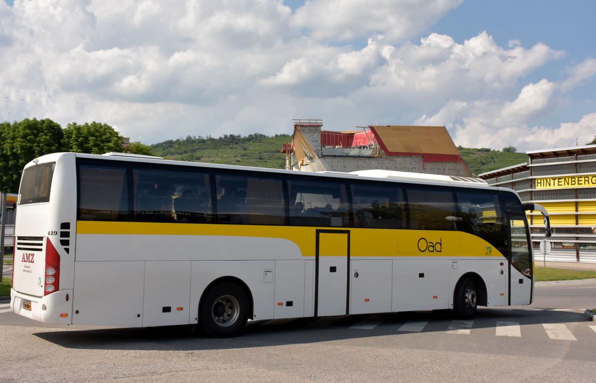 Volvo 9700 von Aod Reisen aus den NL 2018 in Krems.