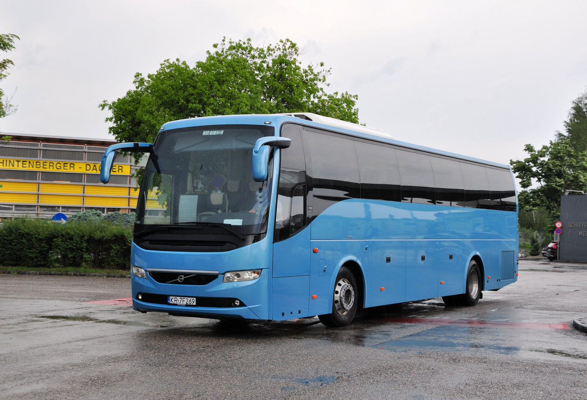 Volvo 9700 aus PL in Krems gesehen.