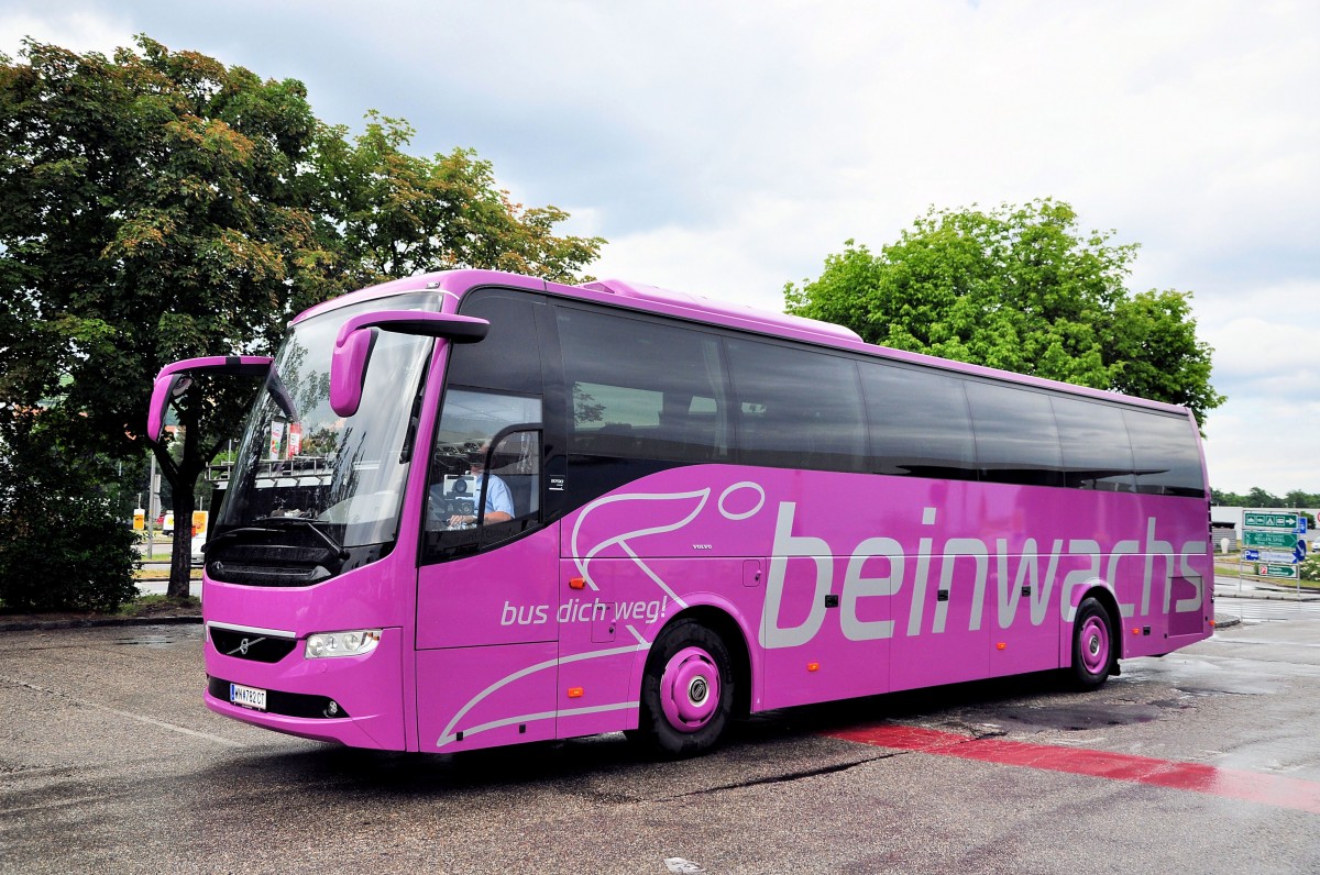 Volvo 9700 von Beinwachs Reisen aus sterreich im Juni 2015 in Krems.