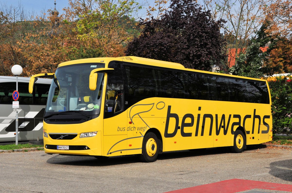 Volvo 9700 von Beinwachs Reisen aus sterreich in Krems.