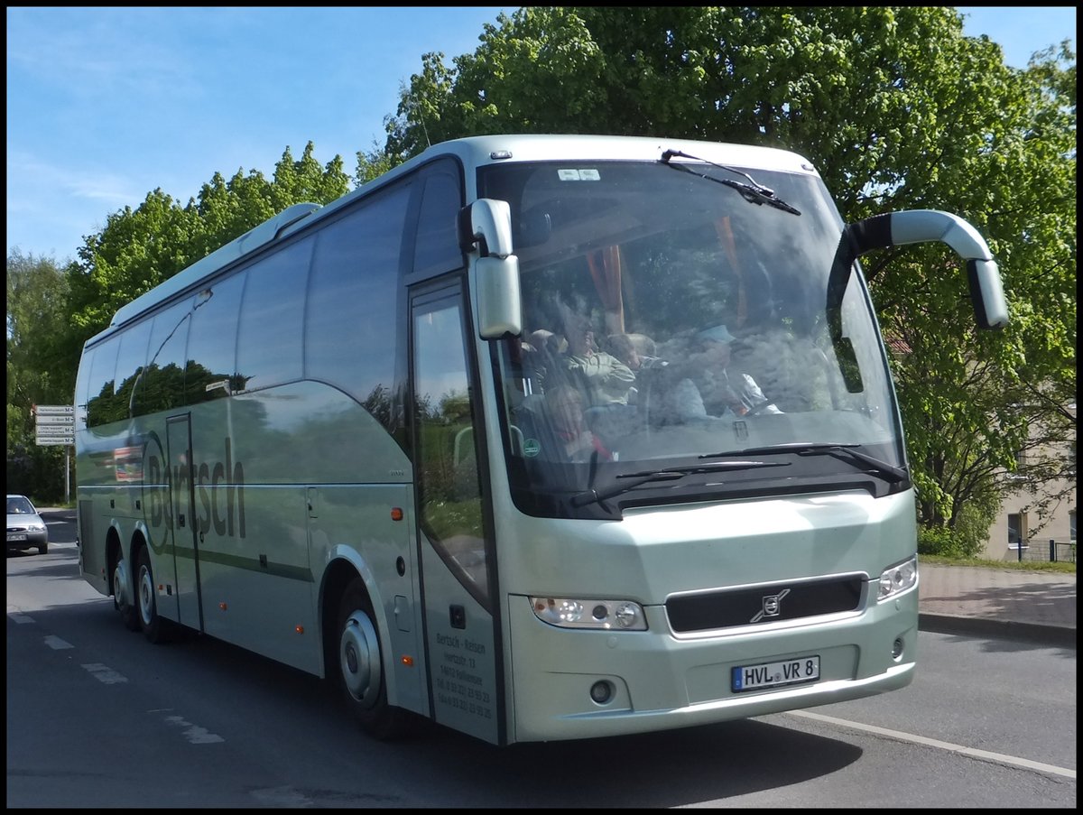 Volvo 9700 von Bertsch aus Deutschland in Sassnitz.