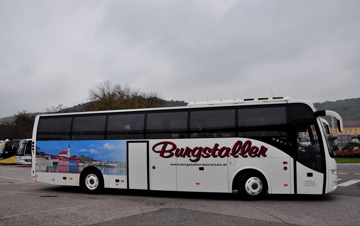 VOLVO 9700 von Burgstaller Reisen aus sterreich am 11.10.2014 in Krems.