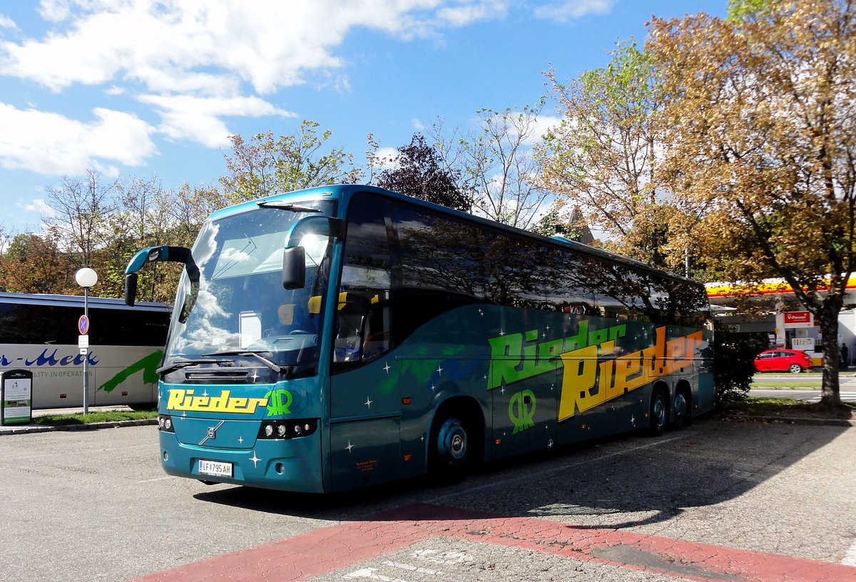 Volvo 9700 von Busreisen Rieder aus sterreich in Krems gesehen.