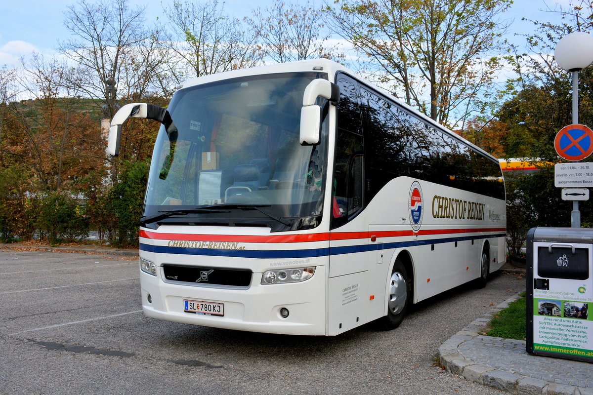 Volvo 9700 von Christof Reisen aus sterreich in Krems gesehen.