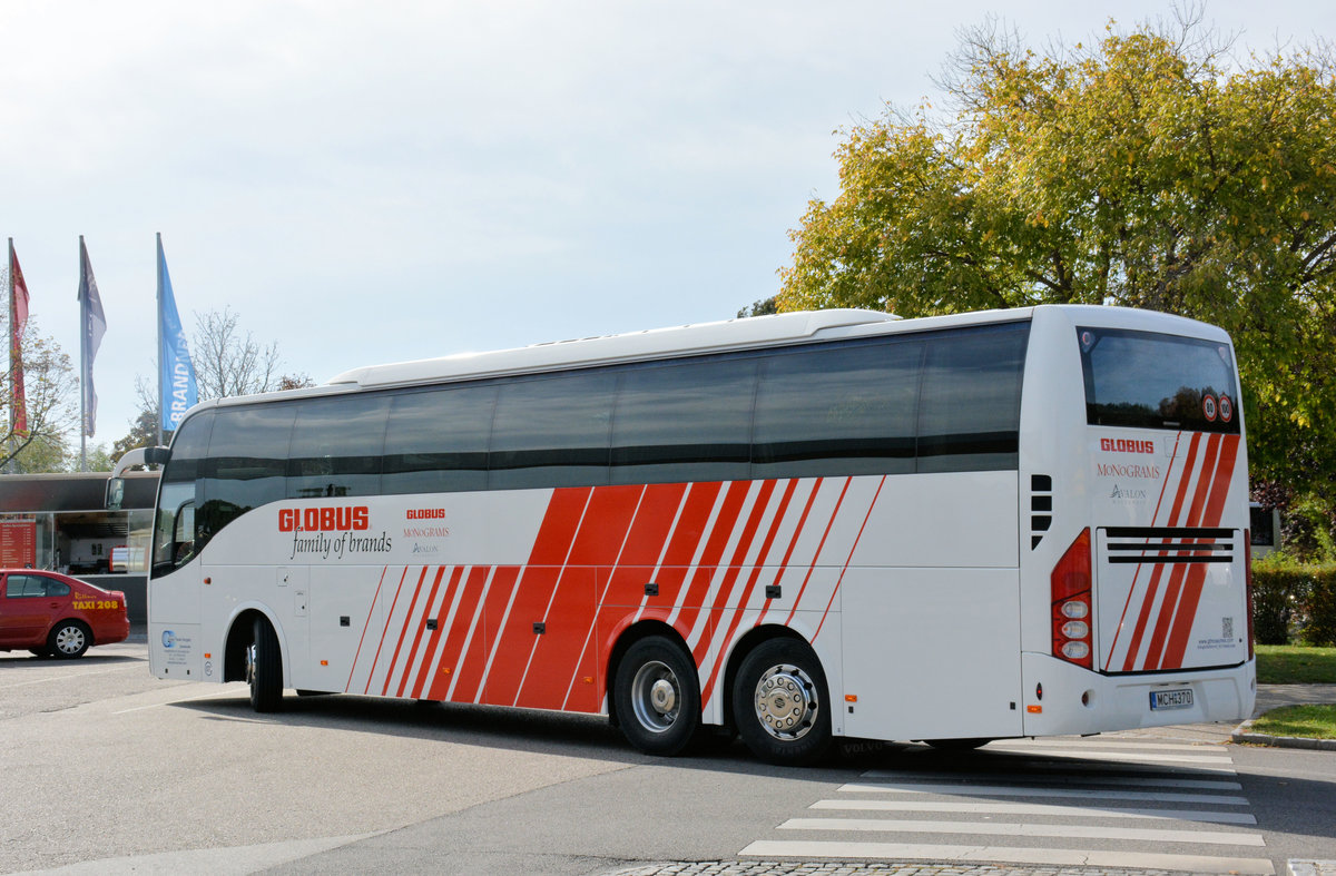 Volvo 9700 von Global Travel Hungary in Krems.