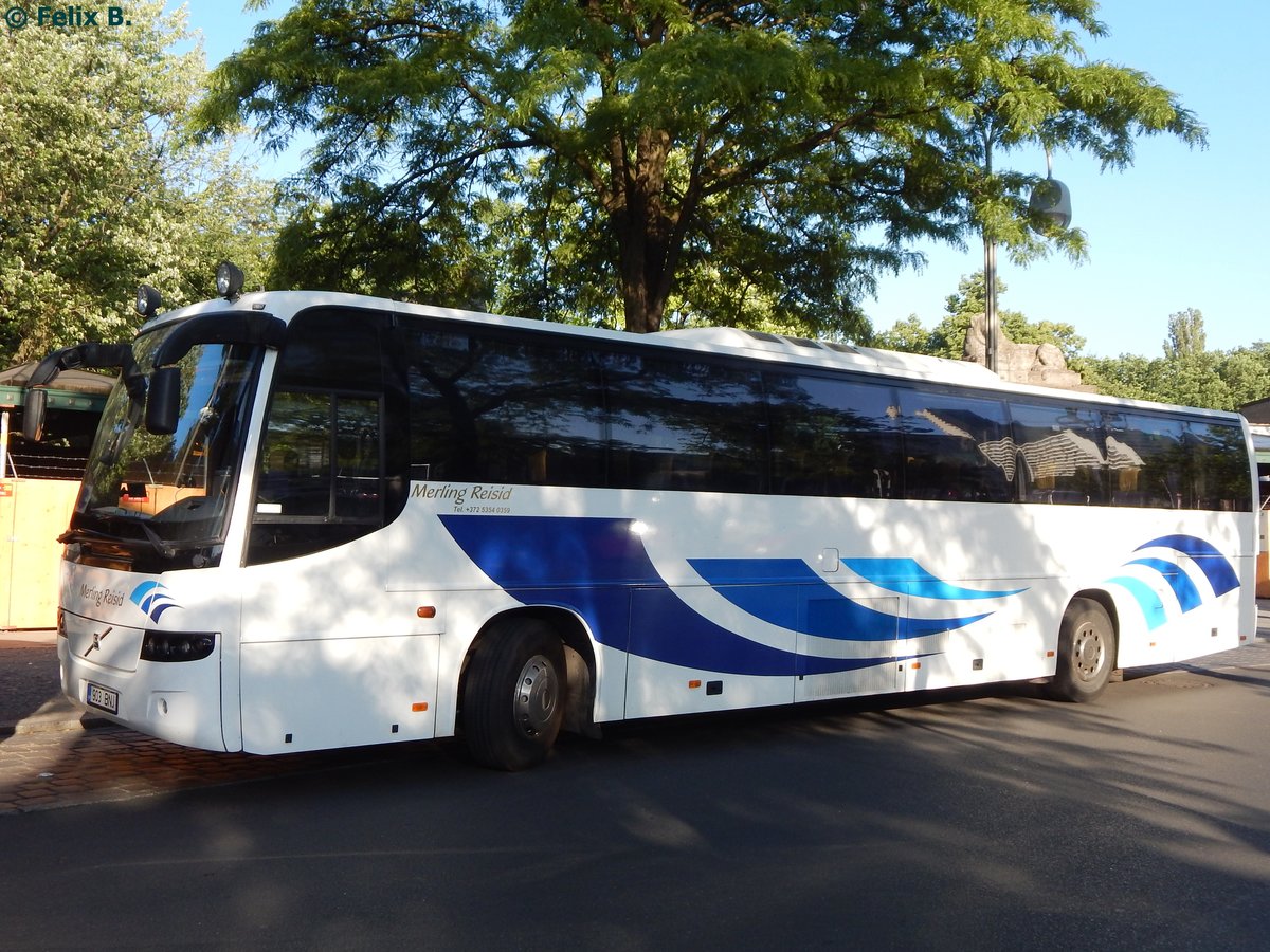 Volvo 9700 von Merling Reisid aus Estland in Berlin.