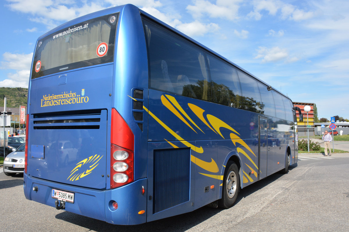 Volvo 9700 vom Niedersterreichischem Landesreiebro in Krems.