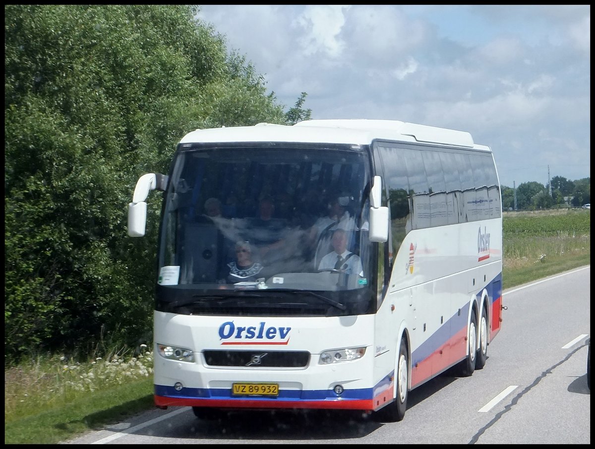 Volvo 9700 von Orslev aus Dänemark bei Rostock.