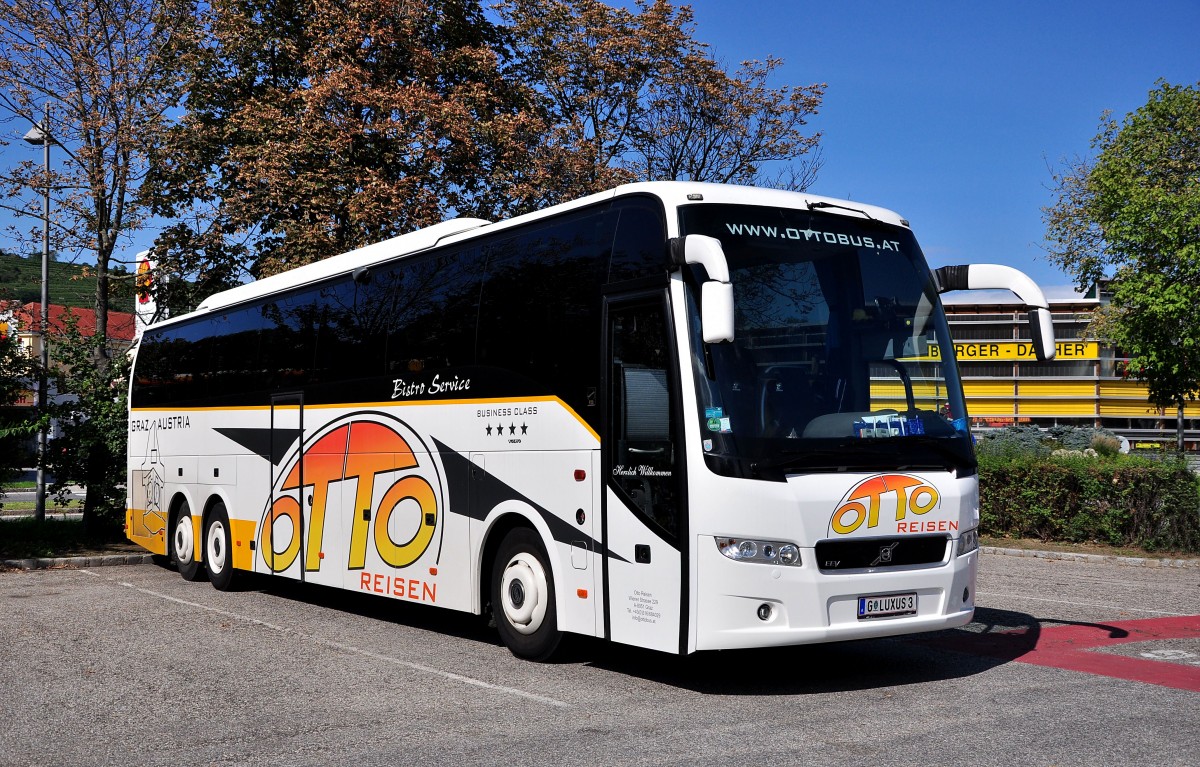 VOLVO 9700 von OTTO Reisen aus Graz/Steiermark/sterreich am 24.August 2014 in Krems.