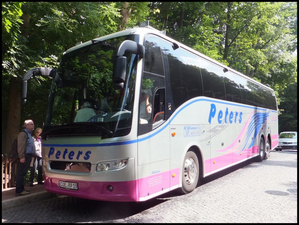 Volvo 9700 von Peters aus Deutschland bei der Wartburg.