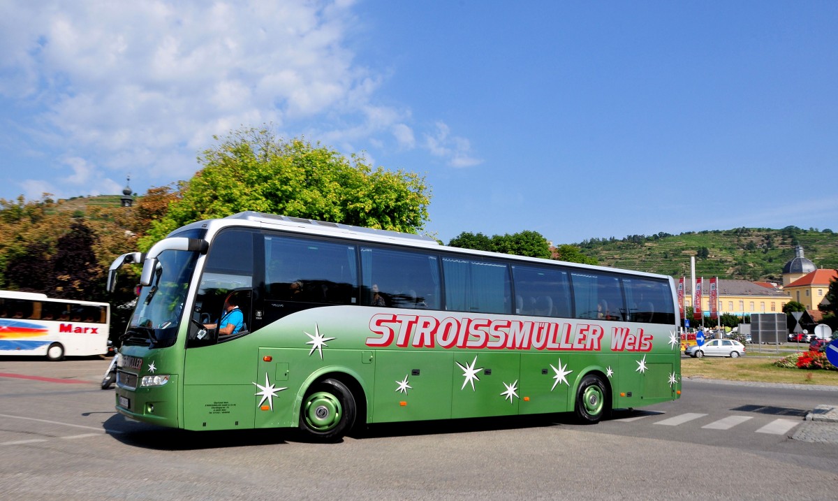 Volvo 9700 von Stroissmller Reisen aus Obersterreich in Krems.