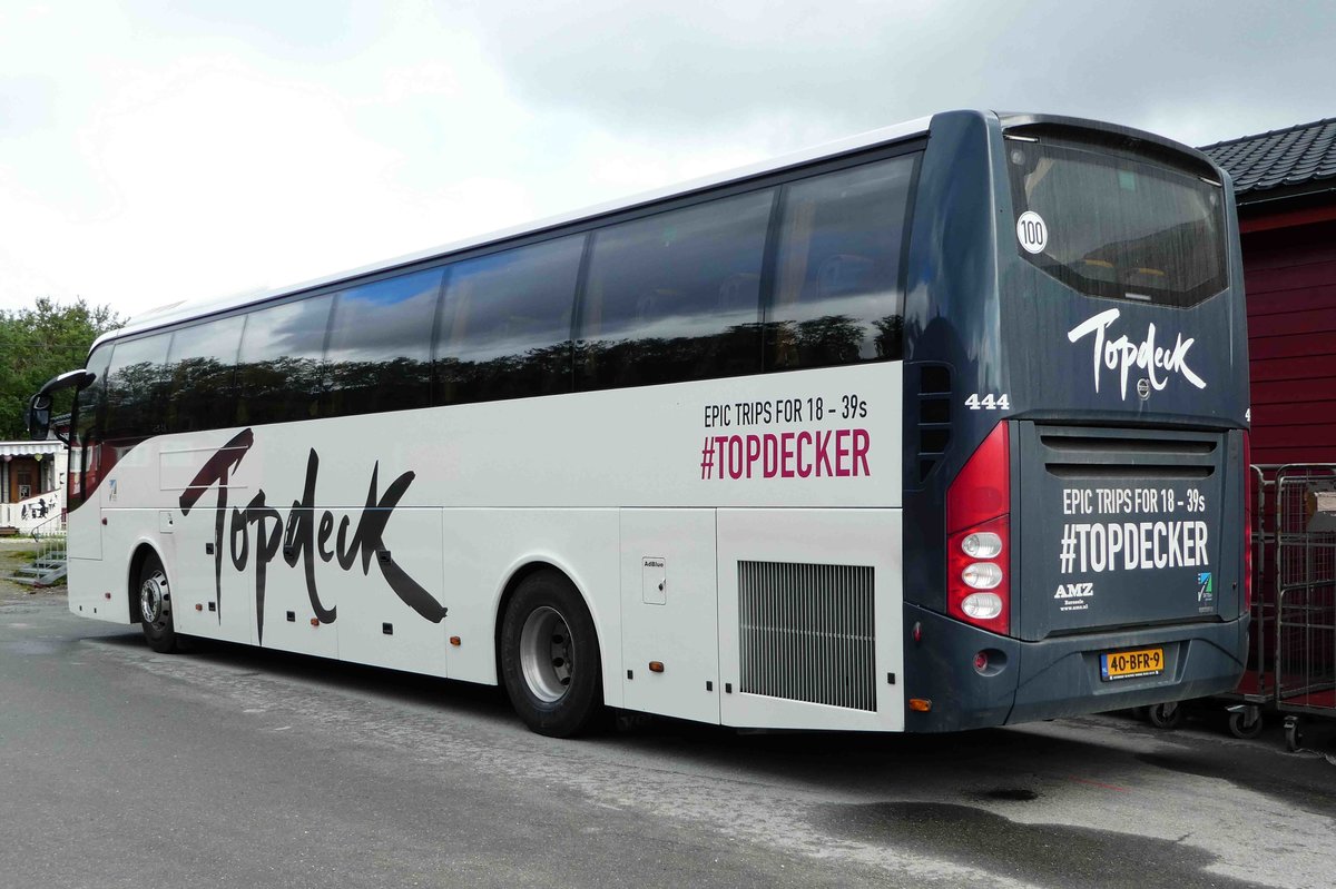 Volvo 9700 von TOPDECK unterwegs in Schweden im August 2017