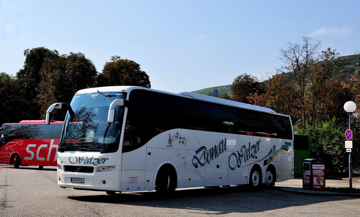 Volvo 9700 von Walzer Busreisen aus sterreich in Krems.