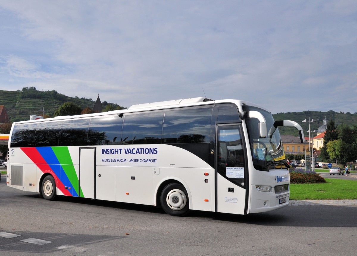 VOLVO 9700 von Wetterstein Busreisen aus sterreich am 20.9.2014 in Krems.