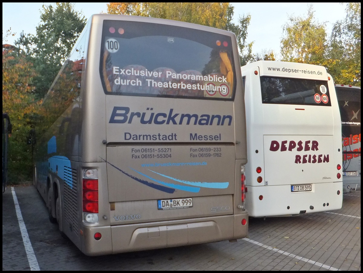 Volvo 9900 von Brckmann aus Deutschland in Binz.