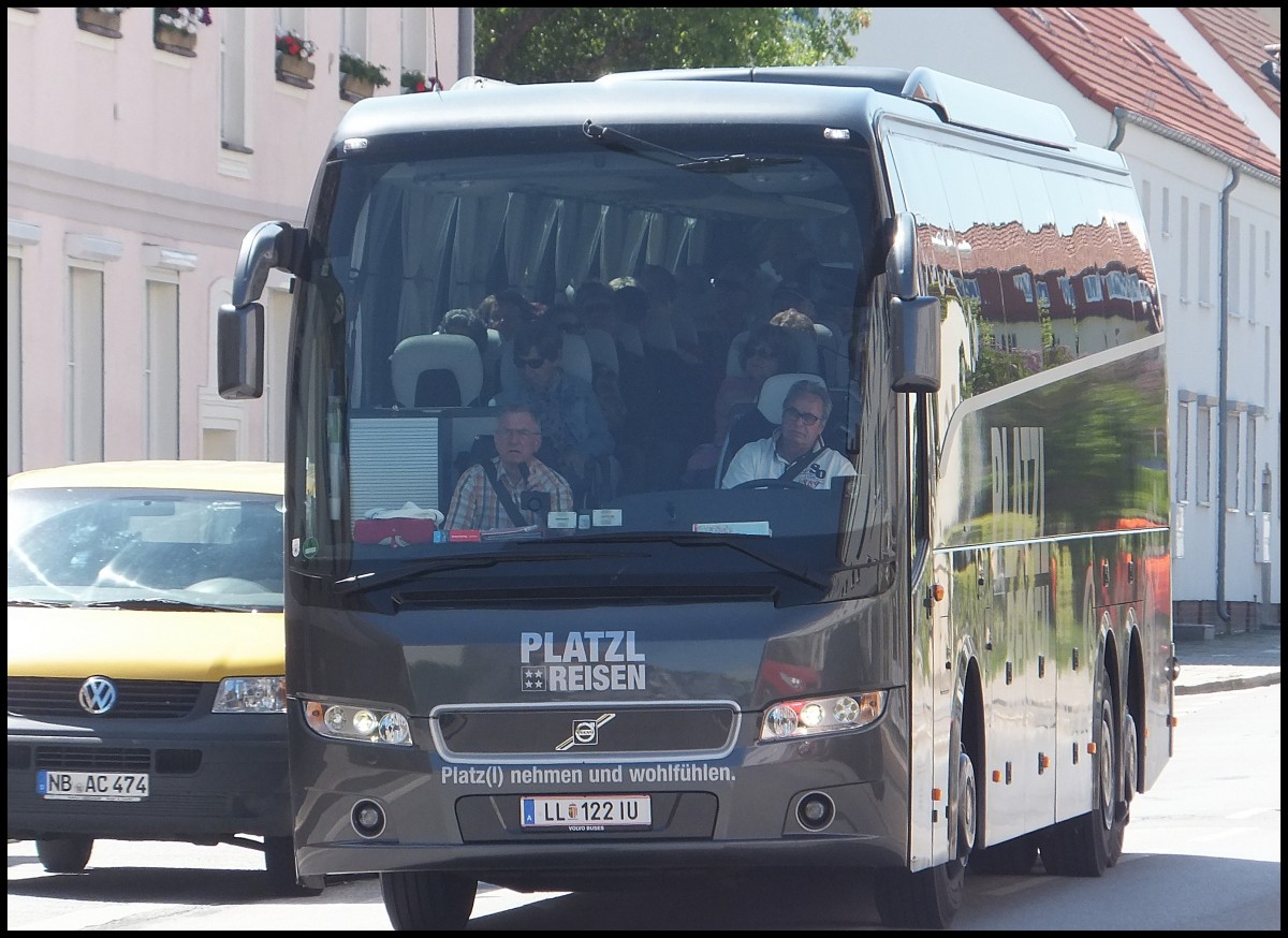 Volvo 9900 von Platzl Reisen aus sterreich in Sassnitz.