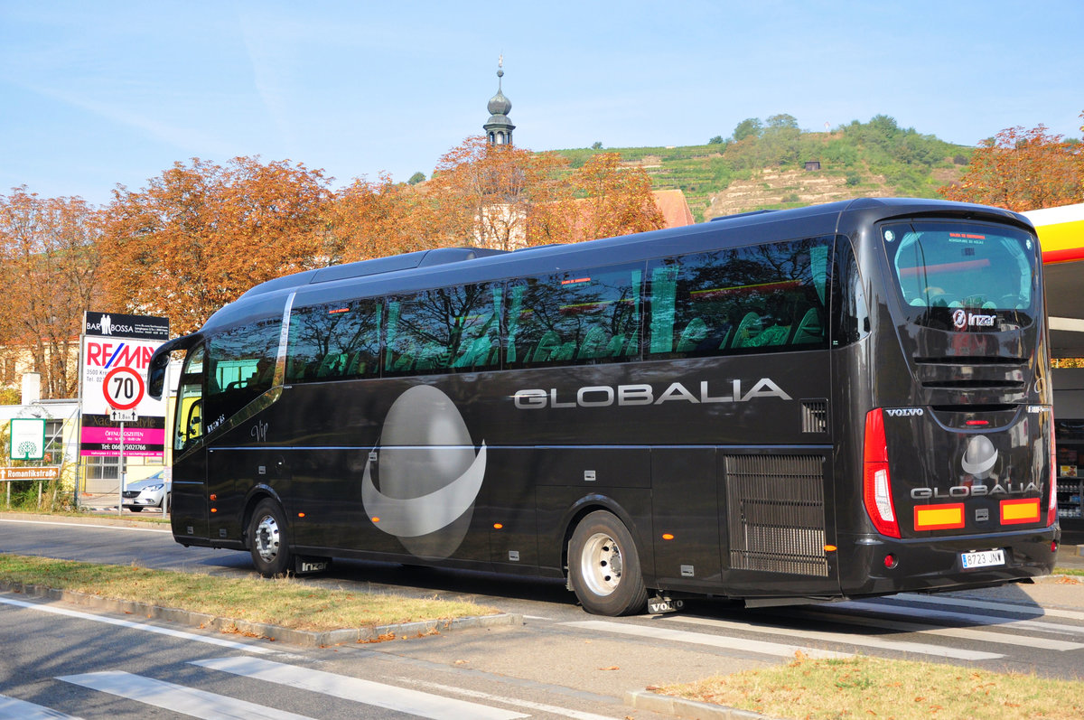 Volvo Irizar B11R von GLOBALIA aus Spanien in Krems.