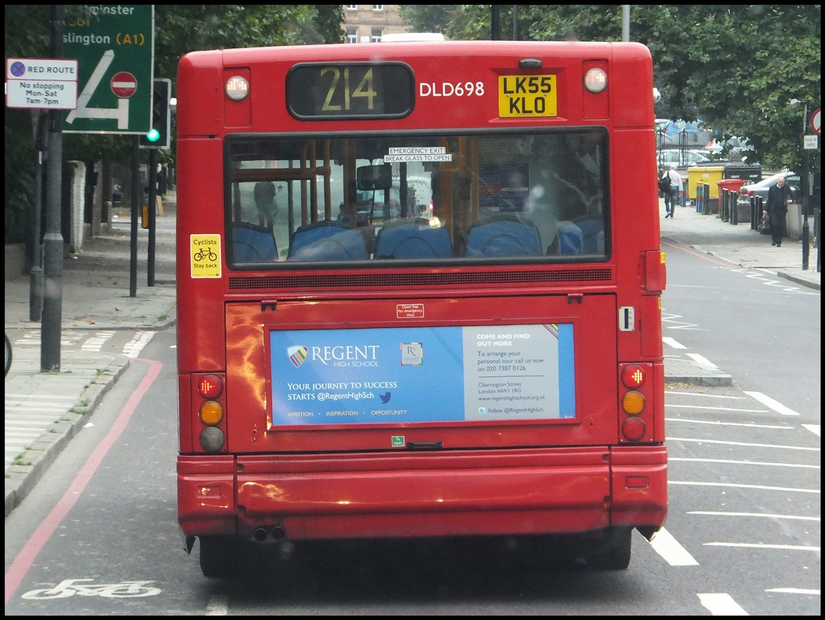 Volvo Wright von Metroline in London.