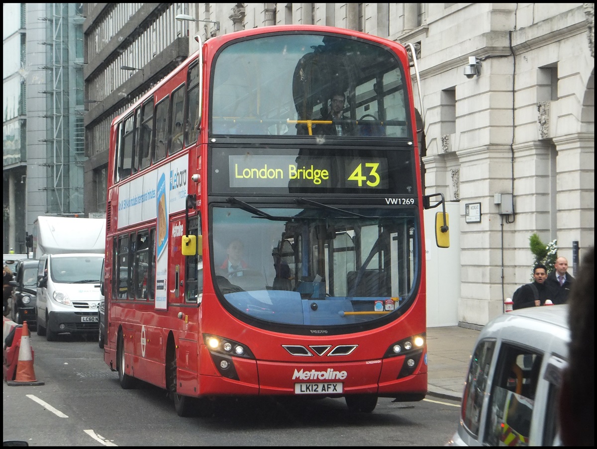 Volvo Wright von Metroline in London.