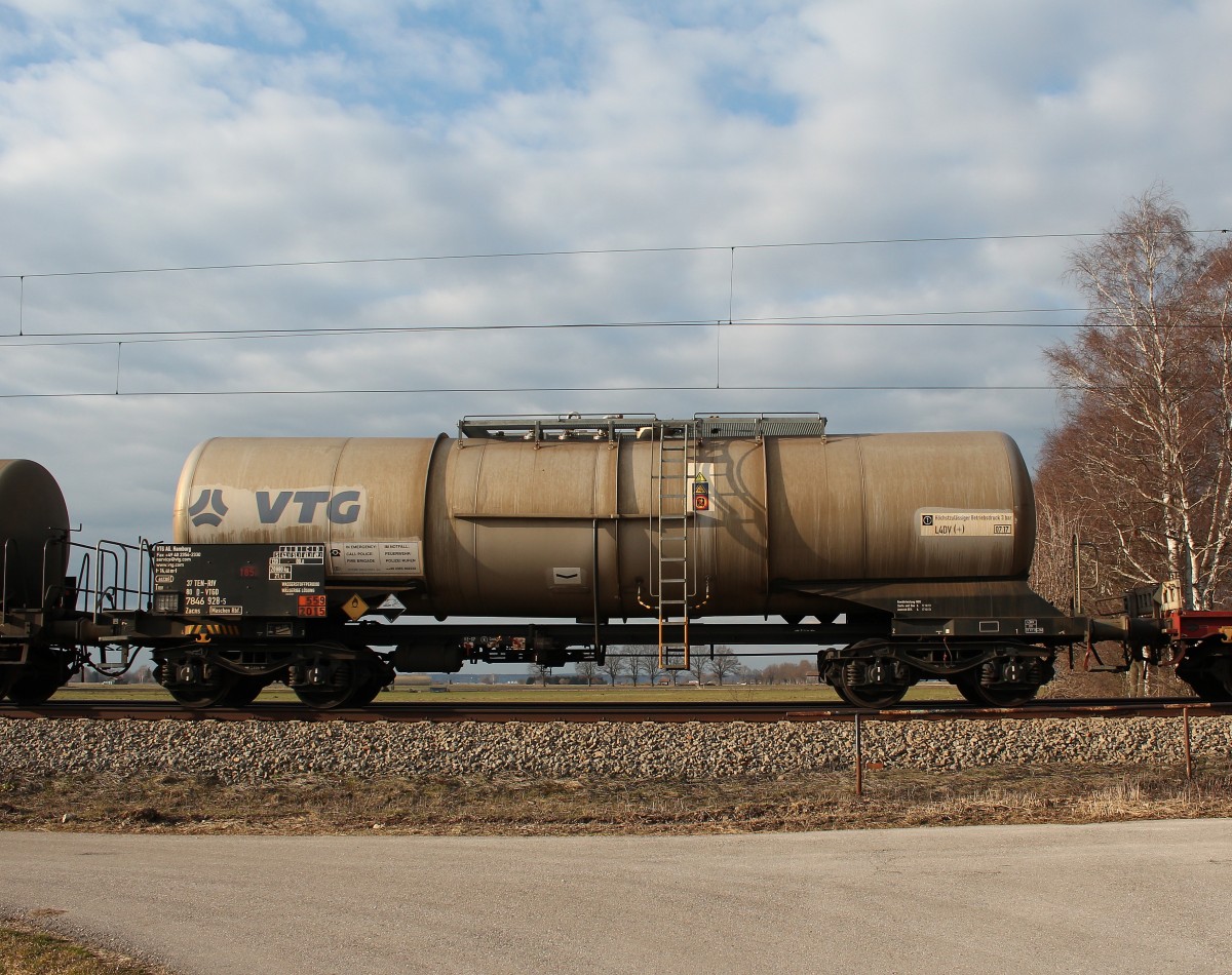 VTG 7846 928-5 am 6. M�rz 2015 bei �bersee.