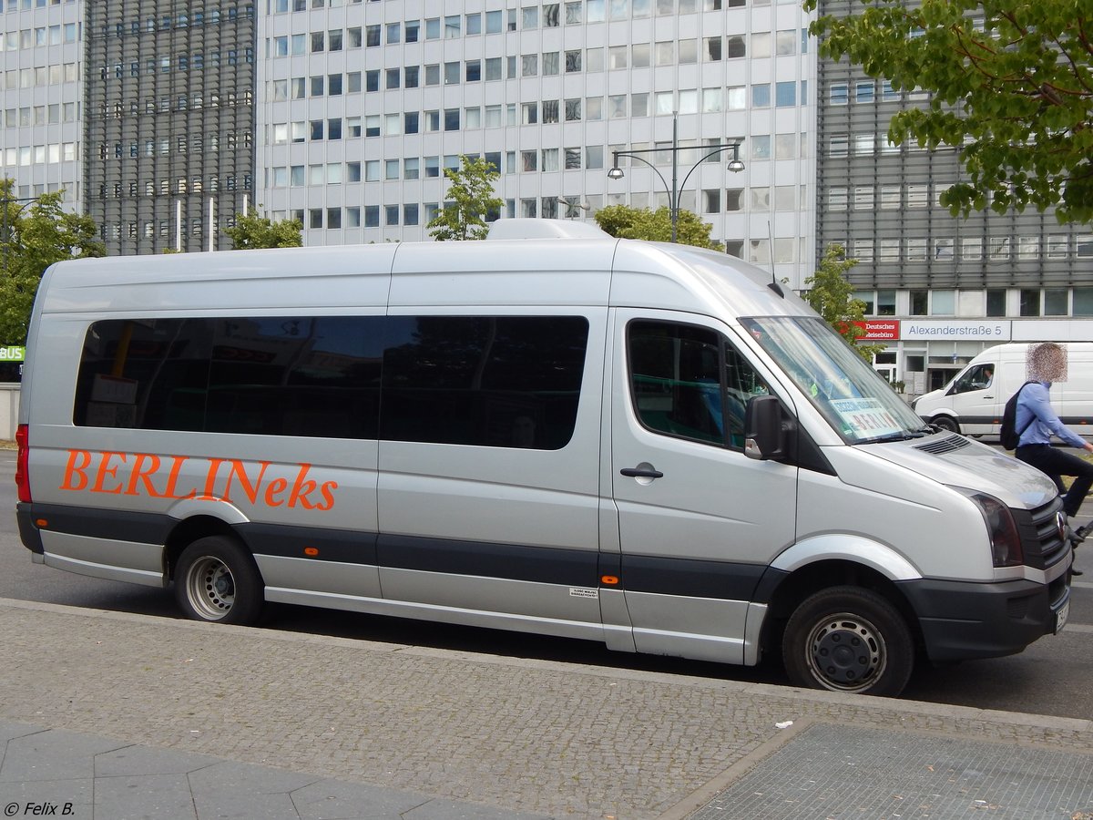 VW Crafter von Berlineks aus Polen in Berlin.