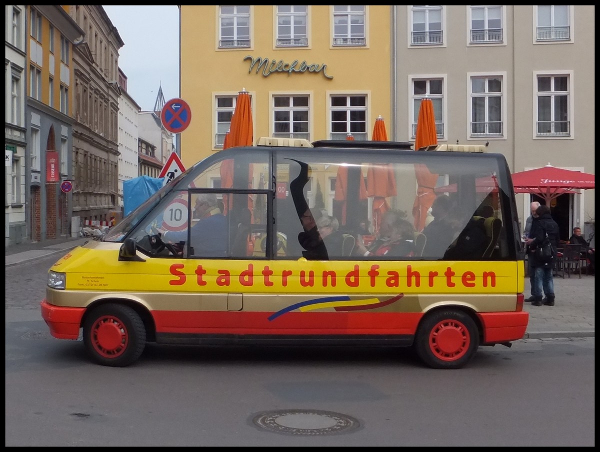 VW Microstar von Stadtrundfahrten Stralsund in Stralsund.