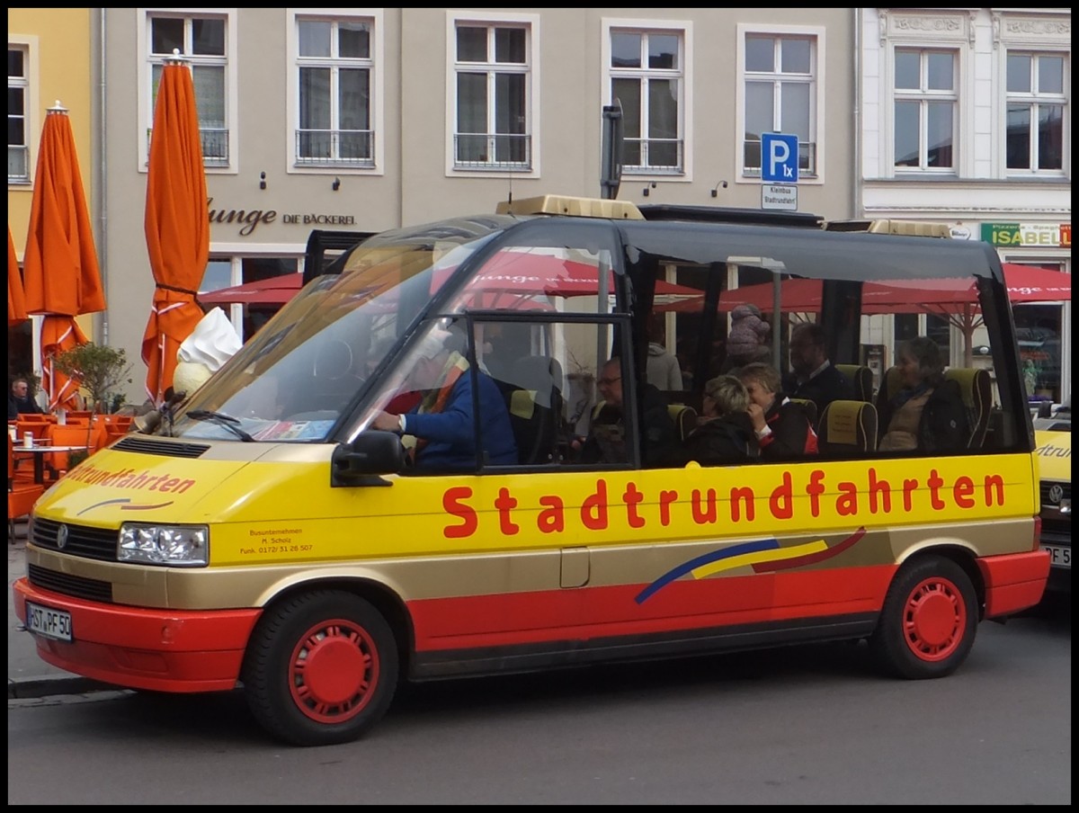 VW Microstar von Stadtrundfahrten Stralsund in Stralsund.