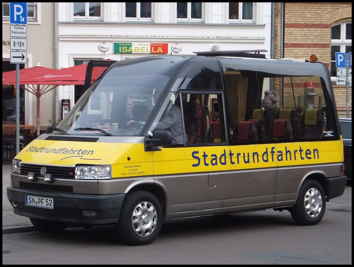 VW Microstar von Stadtrundfahrten Stralsund in Stralsund.