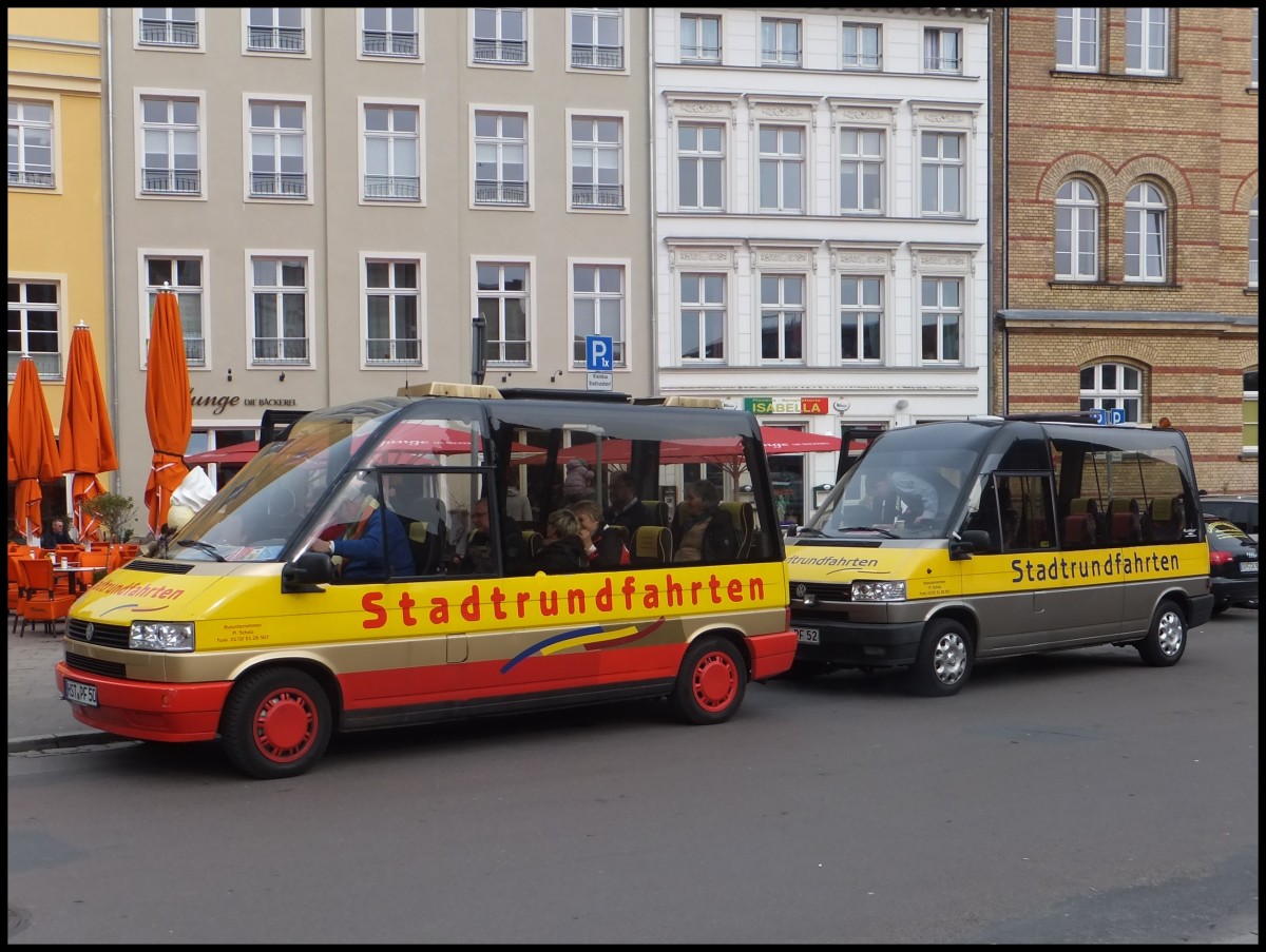 VW Microstar von Stadtrundfahrten Stralsund in Stralsund.