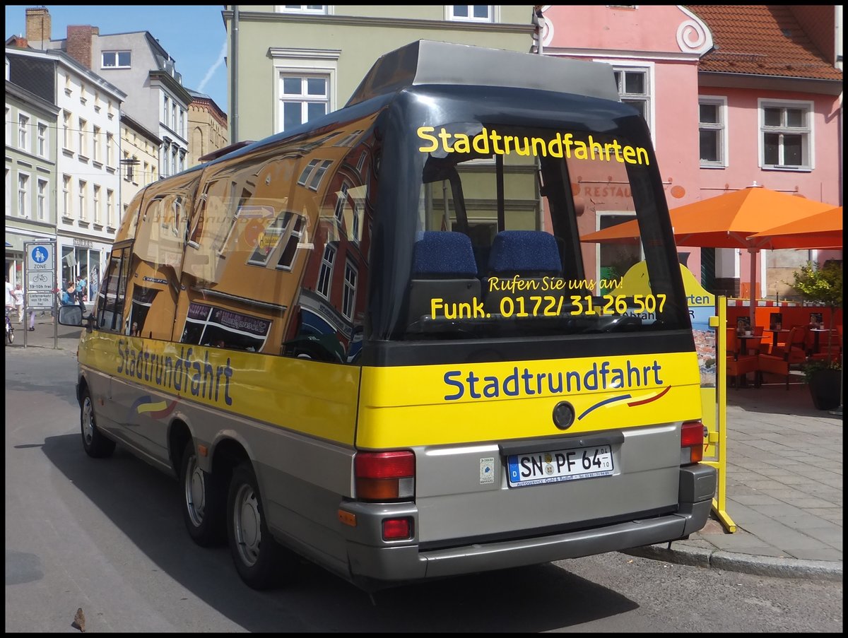 VW Microstar von Stadtrundfahrten Stralsund in Stralsund. 