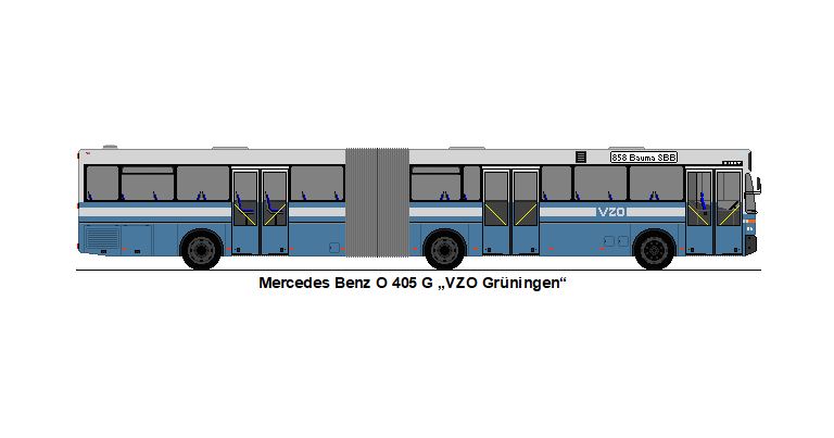 VZO Grningen - Nr. 56/ZH 352'756 - Mercedes Benz O 405 G