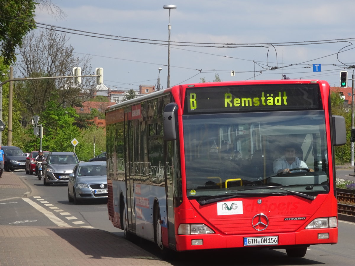 Wagen 156 von Steinbrück, ein Citaro Ü der 1. Generation (ex Verkehrsbetrieb Wilhelm Schäpers), fährt am 11.05.17 auf der Linie B.