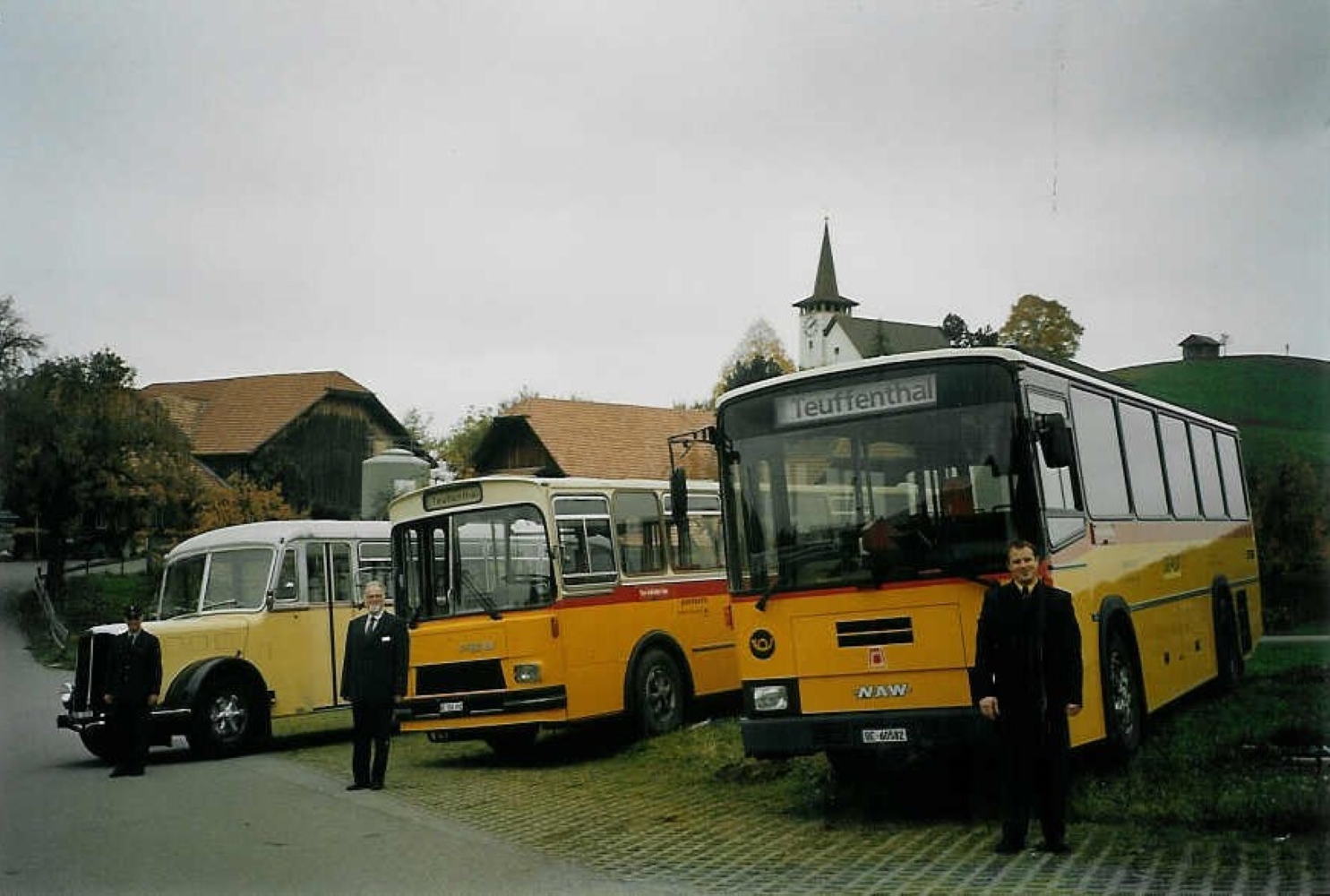(072'414) - Aus dem Archiv: Burri, Teuffenthal - BE 60'582 - NAW/R&J am 31. Oktober 2024 in Buchen, Schulhaus