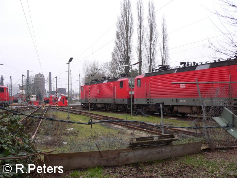 143 353-1 in BW D�sseldorf Altstadt. 06.01.06