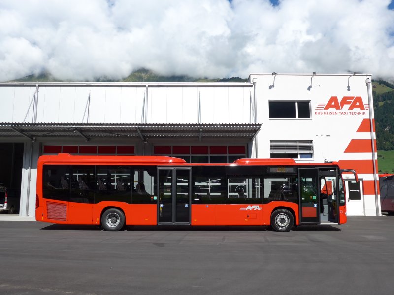 163 673 Afa Adelboden Nr 27 Mercedes Am 20 August 2015 In Frutigen Garage Autobusse Startbilder De