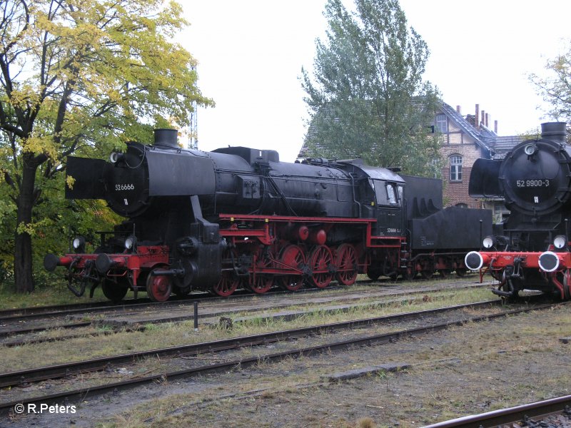 52 6666 mit Steifrahmtender im BW Sch�neweide. 28.09.07