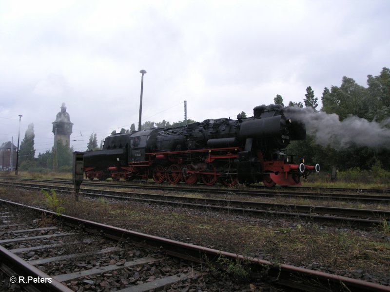52 8029-2 rollt zur�ck zum Startpunkt. BW Sch�neweide 28.09.07
