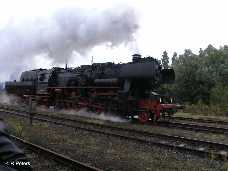 52 8047-4 is bei der 52iger Parade im BW Sch�neweide mit dabei 28.09.07