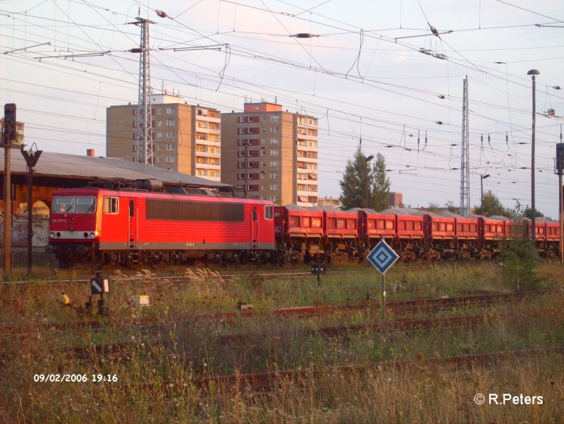 Etwas gr��ere Ansicht on 155 007-8 in Eisenh�ttenstadt. 02.09.06