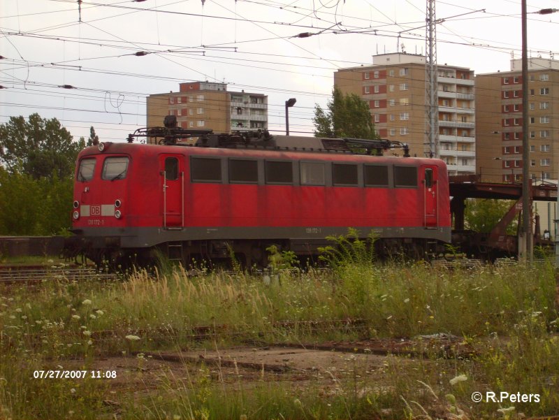 Noch einmal 139 172-1 in Eisenh�ttenstadt 27.07.07