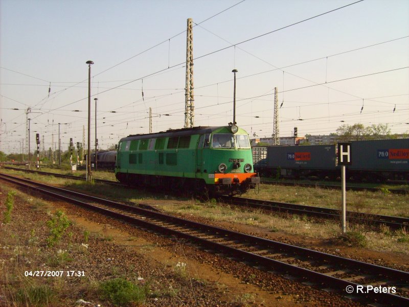 SU45 073 r�ckt an umd den D449 ab Frankfurt/Oder zu �bernehmen.27.04.07