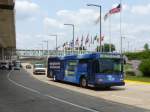 (153'406) - National-Alamo, Chicago - Nr. 7/6050 N - Gillig am 20. Juli 2014 in Chicago, Airport O'Hare
