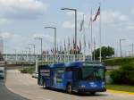 (153'411) - National-Alamo, Chicago - Nr. 57/6025 N - Gillig am 20. Juli 2014 in Chicago, Airport O'Hare