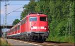 110 426 mit dem RE11596 (RE4 Wupper-Express) nach Aachen Hbf am Km 26.0 23.6.2009