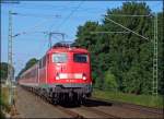 110 426 mit dem RE11594 (RE4 Wupper-Express) nach Aachen Hbf an der ehem.