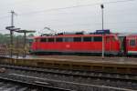 Grauer Betriebsalltag auf der Main-Weser-Bahn.