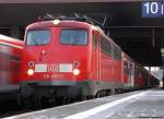 110 480-1 zieht die RB 30530 von D�sseldorf nach Wesel.