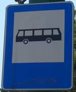 (207'232) - Bus-Haltestellenschild am 4. Juli 2019 in Gabrovo