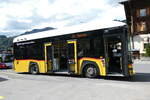 PostAuto Graubunden/893160/278568---postauto-graubuenden---gr (278'568) - PostAuto Graub�nden - GR 162'991/PID 12'081 - eSolaris am 5. August 2025 beim Bahnhof Saanen
