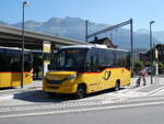(291'045) - PostAuto Zentralschweiz - OW 41'563/PID 12'175  Iveco/K-Bus (ex Nr. 304) am 22. September 2026 beim Bahnhof Sarnen